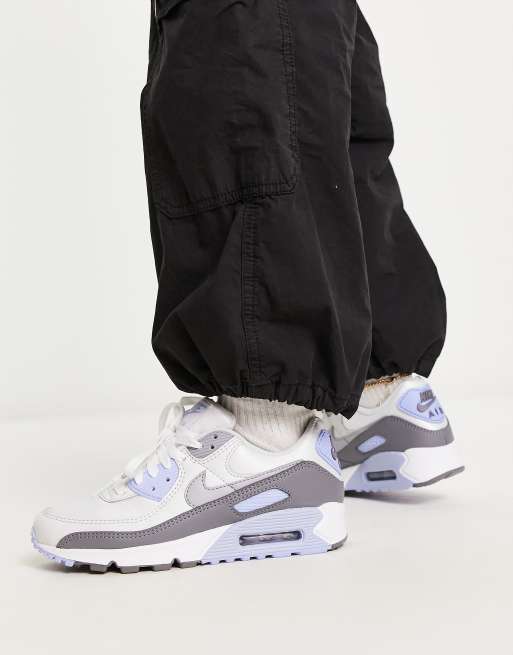 Air max 90 blanche cheap et grise