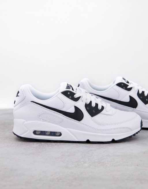 Air max 90 outlet essential noir et blanche