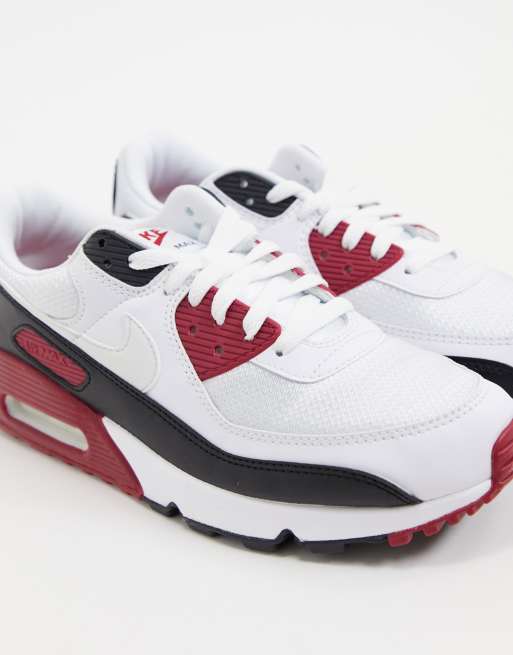 Nike air max outlet 90 rouge et blanc