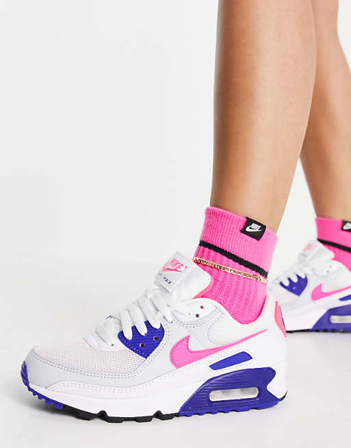 Nike - Air Max 90 - Baskets - Blanc Nike - Air Max 90 - Baskets - Blanc