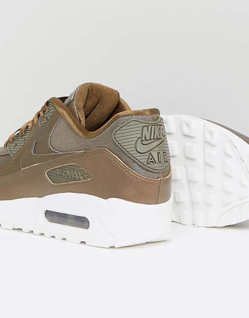 Nike - Air Max 90 - Baskets haute qualité - Doré métallisé Nike - Air Max 90 - Baskets haute qualité - Doré métallisé