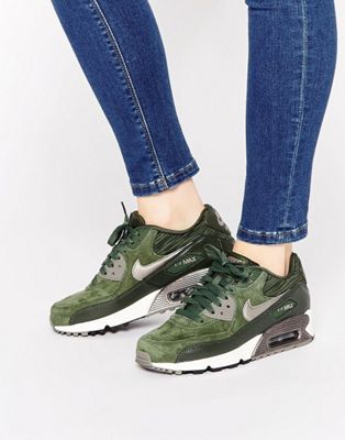 Nike Air Max 90 Carbon Green Sneakers 