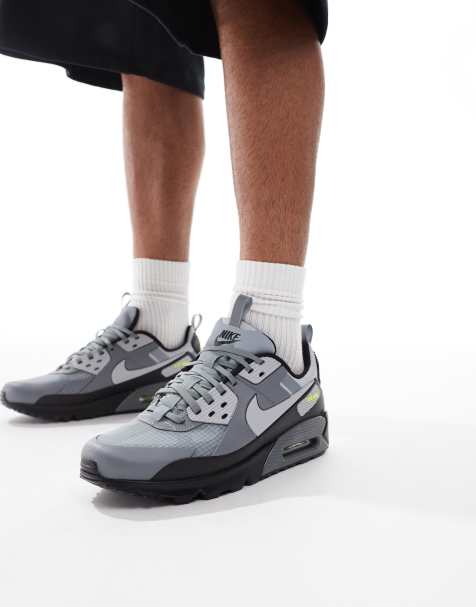 Nike – Air Max 90 Drift – Sneaker in Grau, Schwarz und Grün - view 1