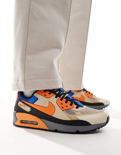 Nike Air Max 90 Drift sneakers in beige and orange, 5 of 5