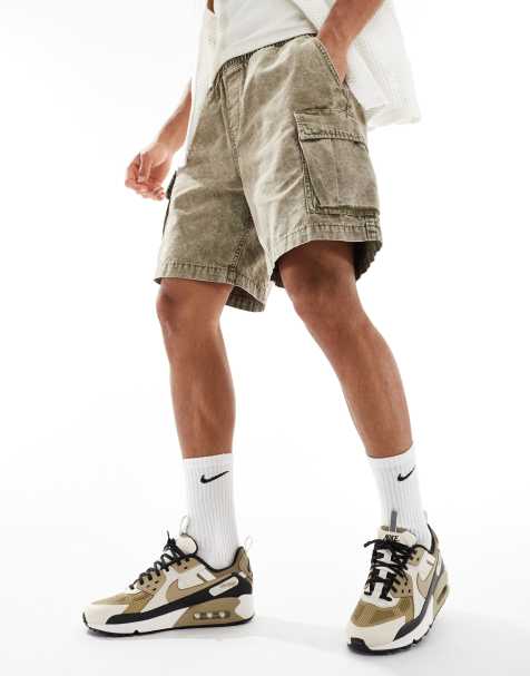 Nike - Air Max 90 Drift - Sneakers kaki e nere - view 1