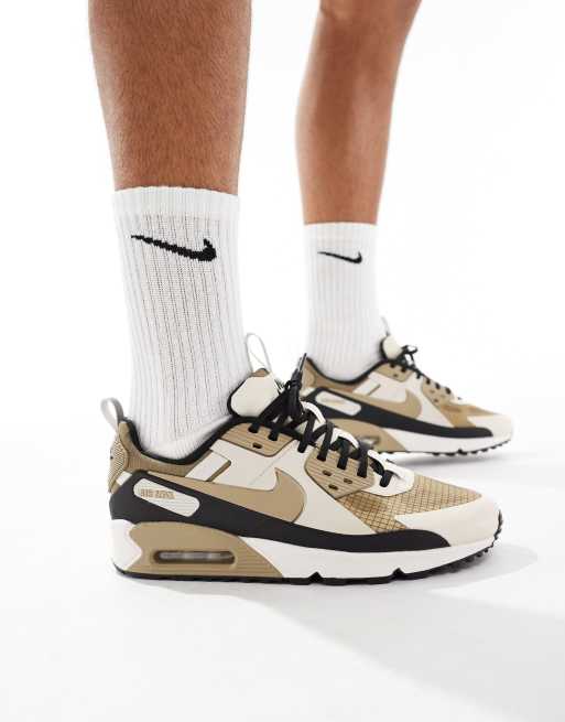 Nike Air Max 90 Drift trainers in khaki and black