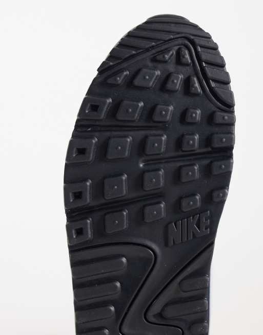 Nike Air Max 90 Drift trainers in navy and light blue, 5 of 5