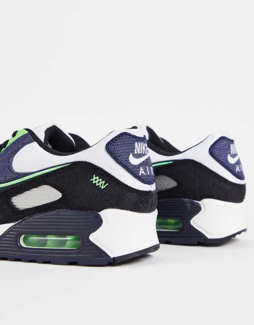 Nike air max 90 essential verde hot sale