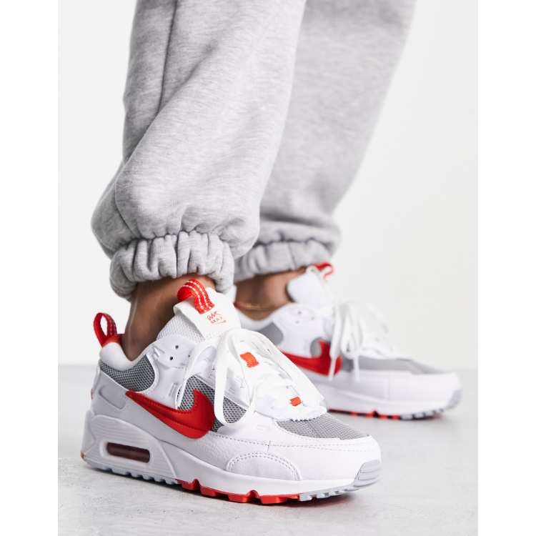 NIKE W AIR MAX 90 FUTURA 24㎝ Nike Sportswear W AIR MAX 90 FUTURA - Sneakersy niskie/biały