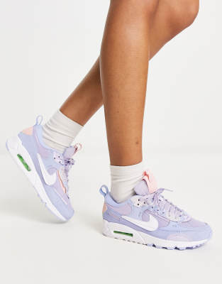 Women's Nike Air Max 90 Futura (Oxygen/Purple/White-Cobalt Bliss