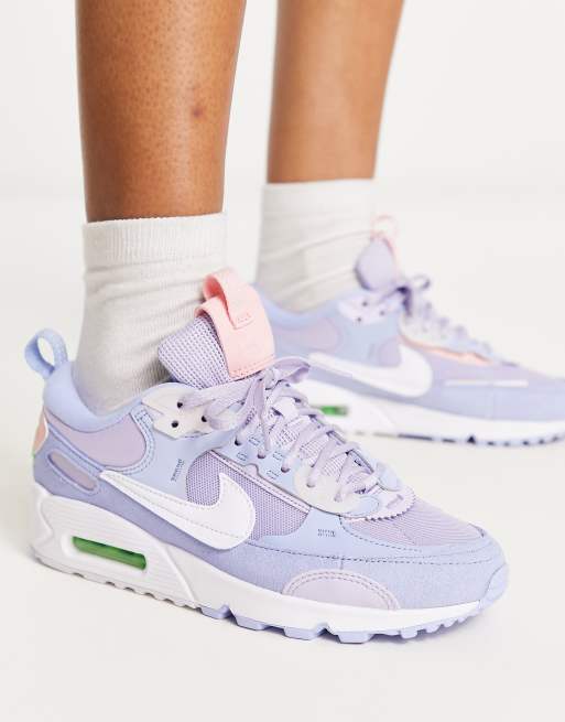 Women's Nike Air Max 90 Futura (Oxygen/Purple/White-Cobalt Bliss