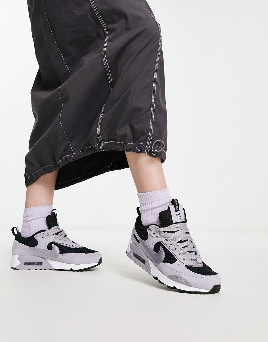Nike Air Max 90 Futura trainers in grey