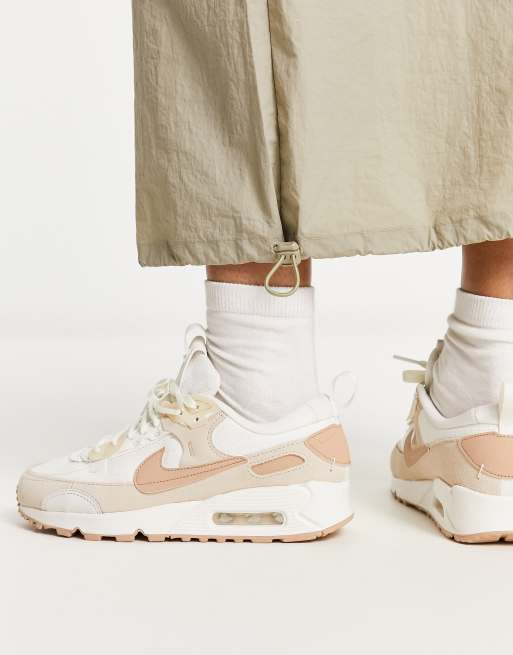 Nike Air Max 90 Futura trainers in sail and hemp