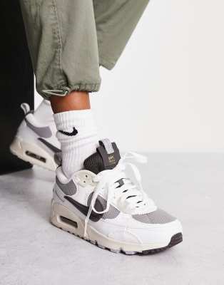 Nike Air Max 90 Futura trainers in wolf grey and off white mix | ASOS