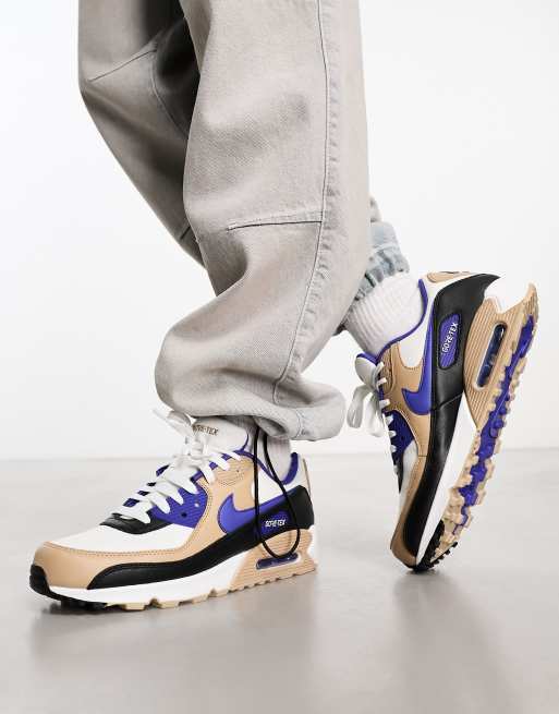 Nike Air Max 90 Gore tex sneakers in hemp and black ASOS