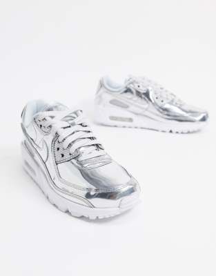 nike air max liquid silver