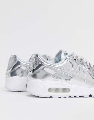 nike air max liquid silver