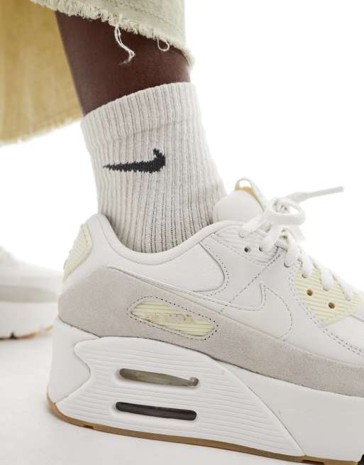 Nike Air Max 90 LV8 sneakers in orewood brown