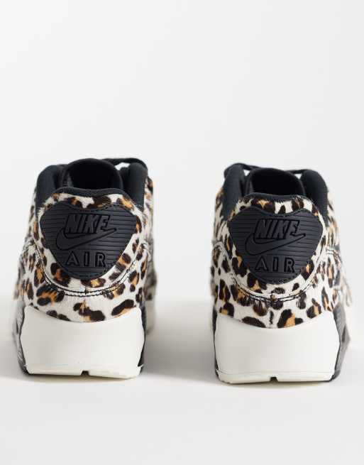 Nike Air Max 90 LX trainers in leopard print, 2 of 5