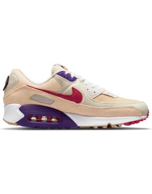 pink and tan nike air max