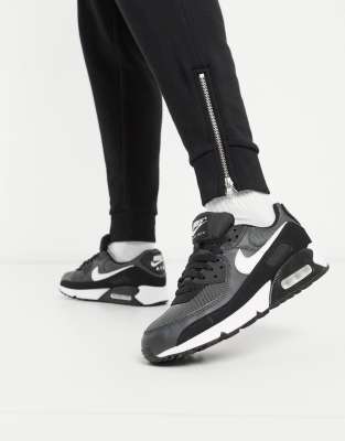 Nike – Air Max 90 Recraft – Sneaker in Schwarz/Grau | ASOS