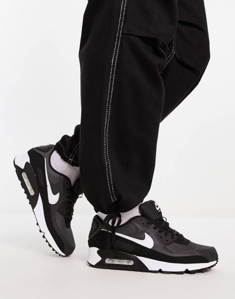 Nike – Air Max 90 Recraft – Szaro-czarne buty sportowe - view 1