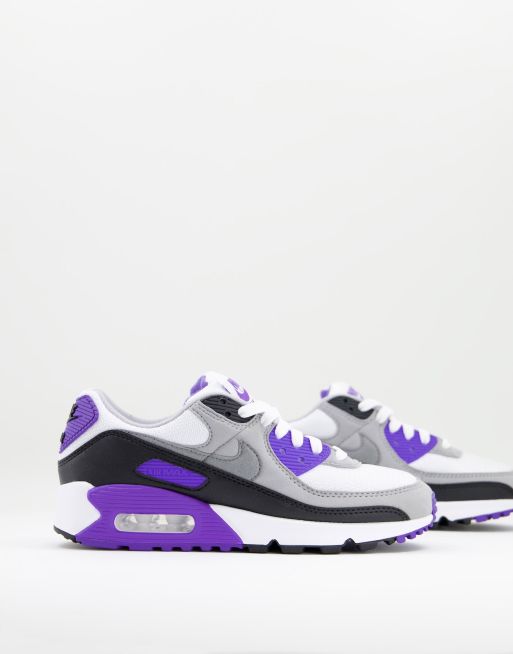 Nike Air Max 90 recraft trainers in hyper grape