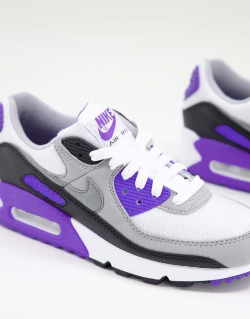 Nike Air Max 90 recraft trainers in hyper grape