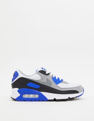 blue nike air max trainers