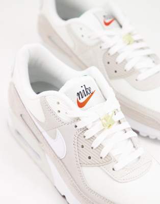 Nike - Air Max 90 SE - Sneakers in gebroken wit | ASOS