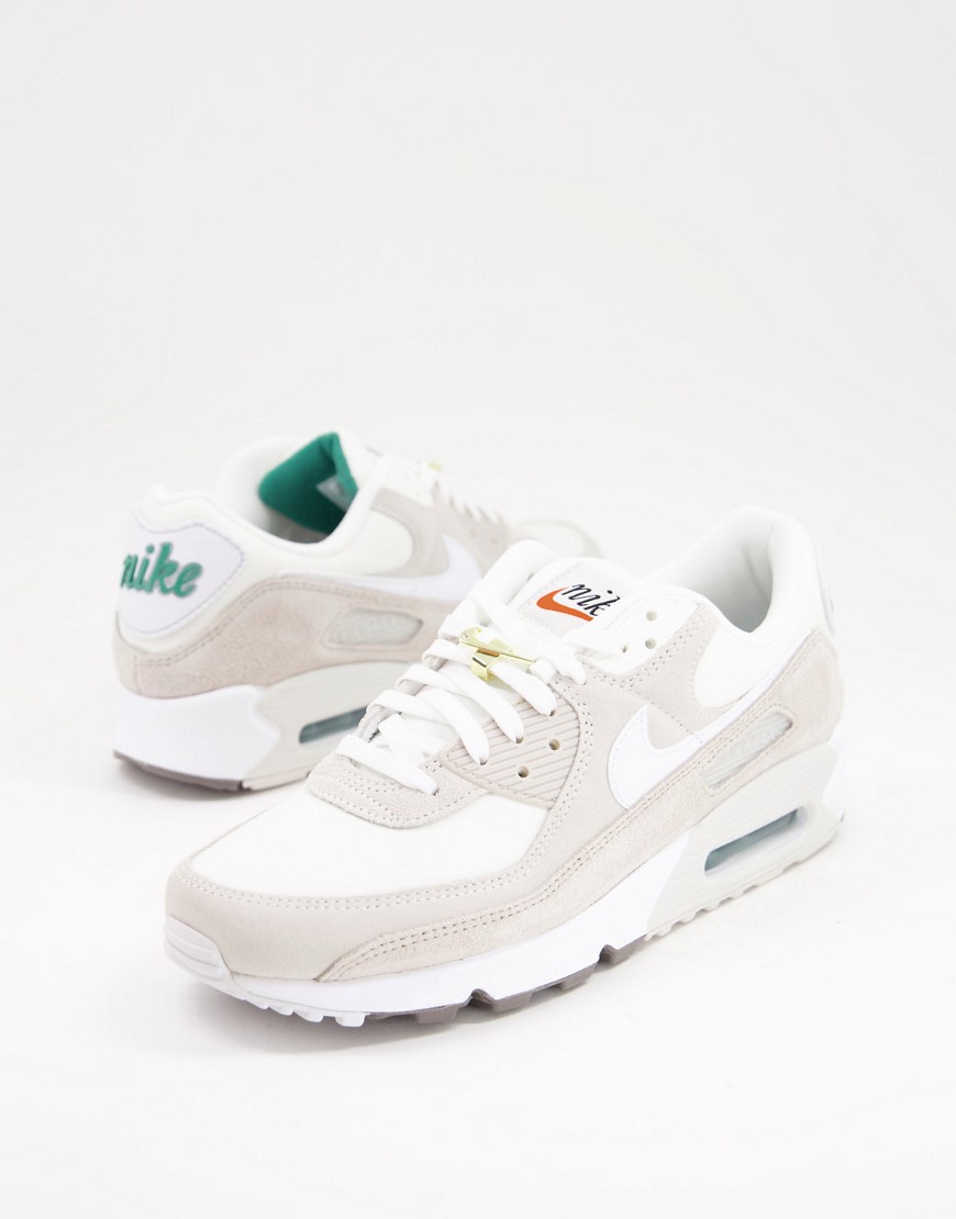 Nike Air Max 90 SE trainers in off white