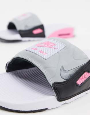 pink air max sliders