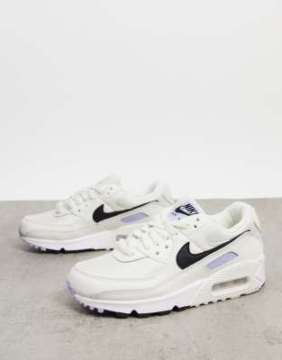 white nike air max black swoosh