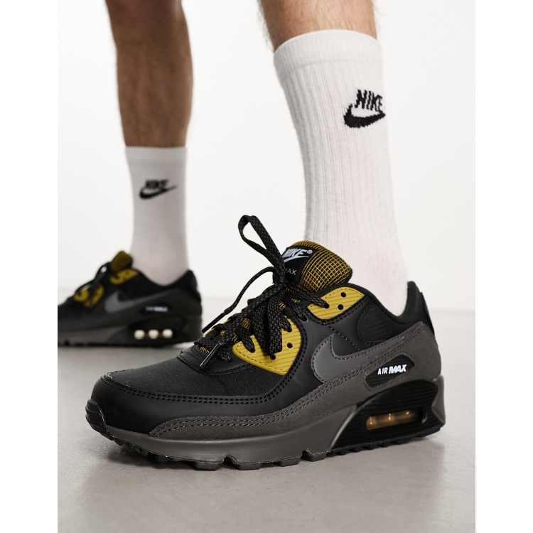 Air max negras y doradas on sale