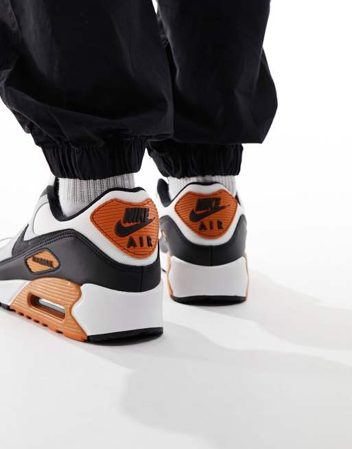 Black and orange high top nikes online