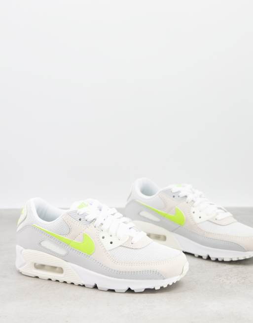 Nike air max 90 platinum white best sale