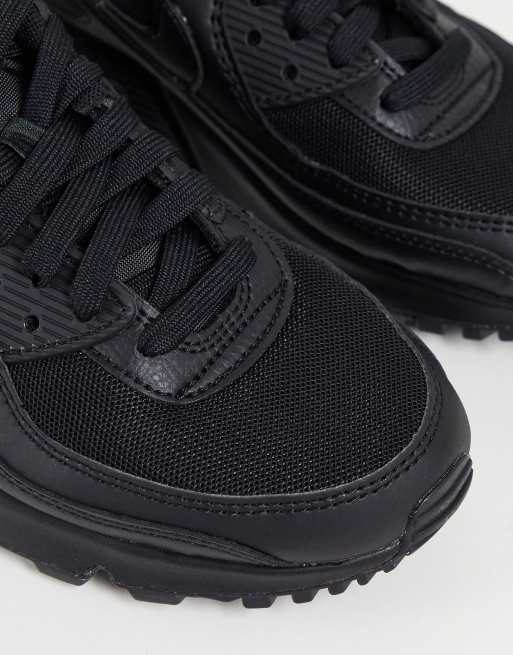 Nike air max sales komplett schwarz