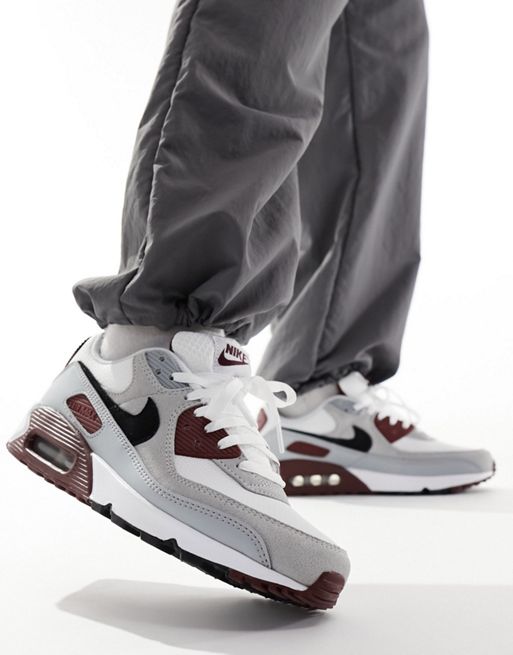 Nike - Air Max 90 - Sneakers bianche e bordeaux