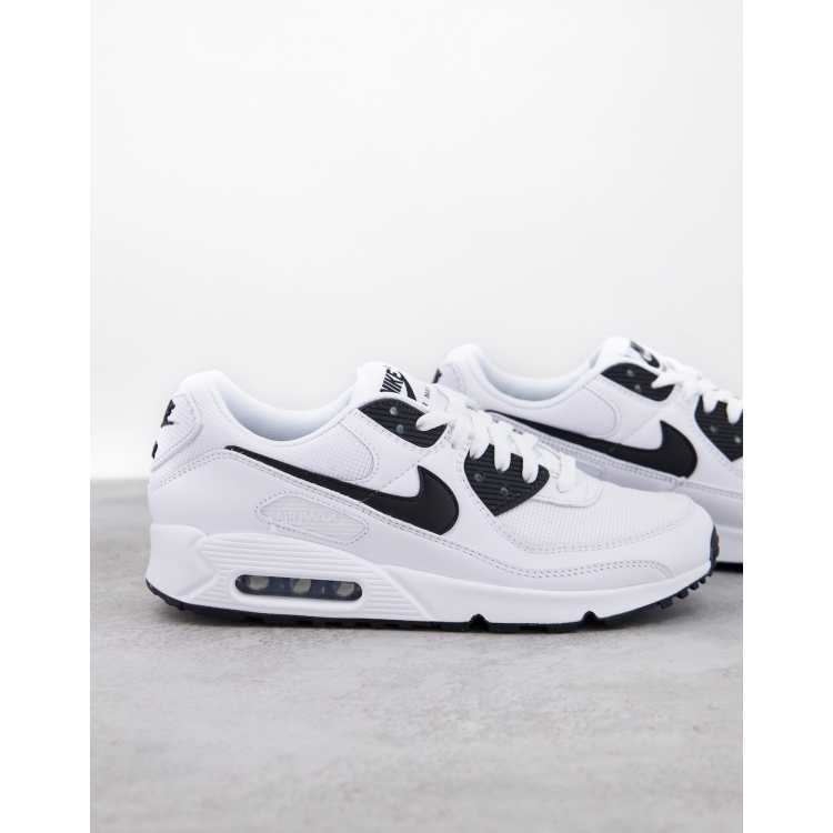 Air max 90 2024 nere e bianche