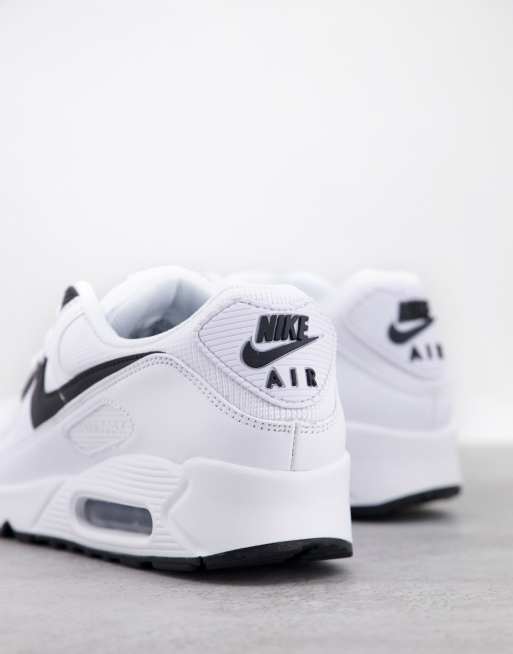 Air max 90 store essential bianche e nere