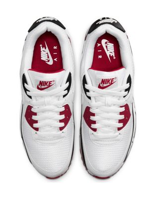 air max 90 bianche rosse nere