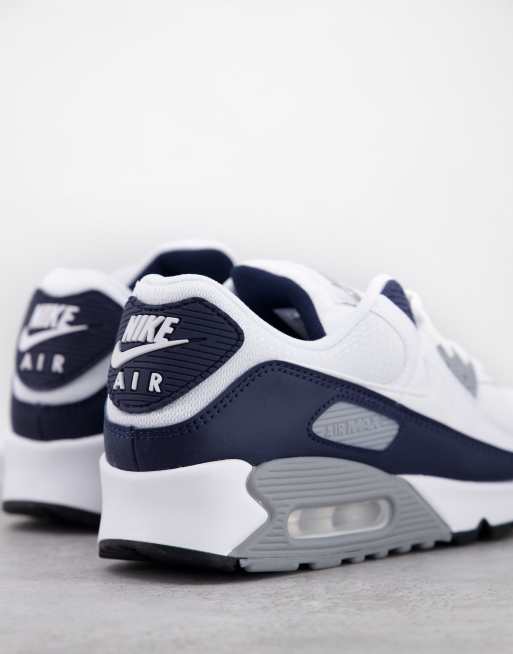 Air max 90 hot sale bianche nere e grigie