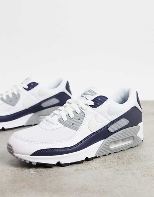 Nike Air - Max 90 - Sneakers bianche/grigie المورينجا Nike Air - Max 90 - Sneakers bianche/grigie المورينجا