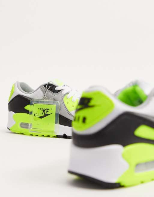 Air max 90 2025 bianche e verdi