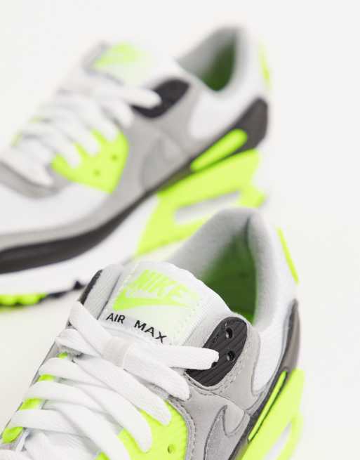 Nike Air Max 90 Sneakers color bianco e verde