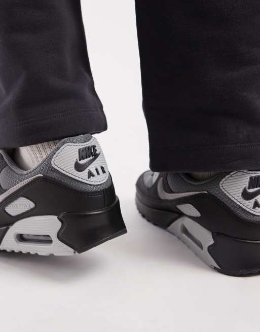Nike - Air Max 90 - Sneakers grigie e nere, 3 di 5