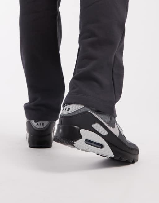 Nike - Air Max 90 - Sneakers grigie e nere, 4 di 5