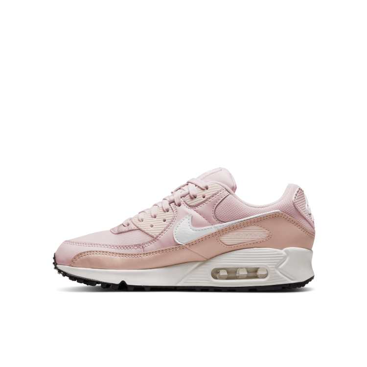 Nike Air Max 90 sneakers in barely rose summit white and pink