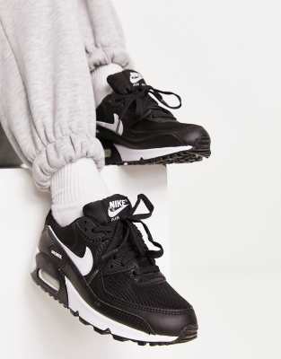 Nike Air Max 90 Sneakers In Black