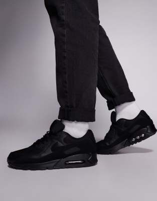 Nike Air Max 90 Sneakers In Black